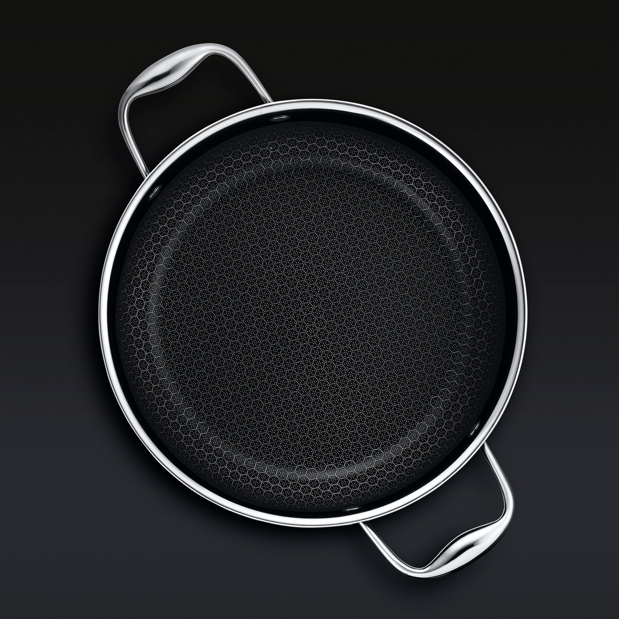 Hexclad_5QTDutchOven_Overhead_BLACK